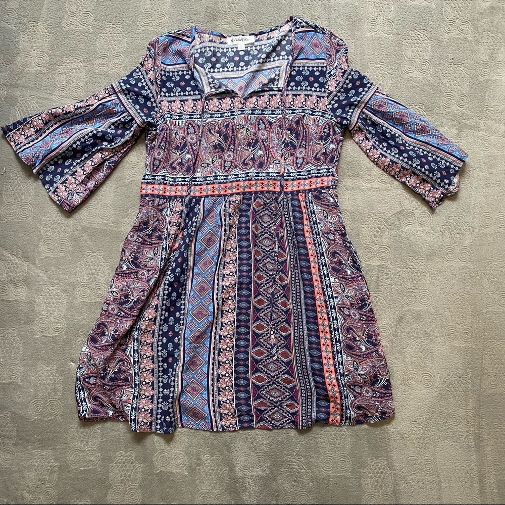 Paisley Print Tunic Dress size S